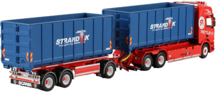 SCANIA R Highline 6x2 combiné porteur et remorque ampliroll – Image 3