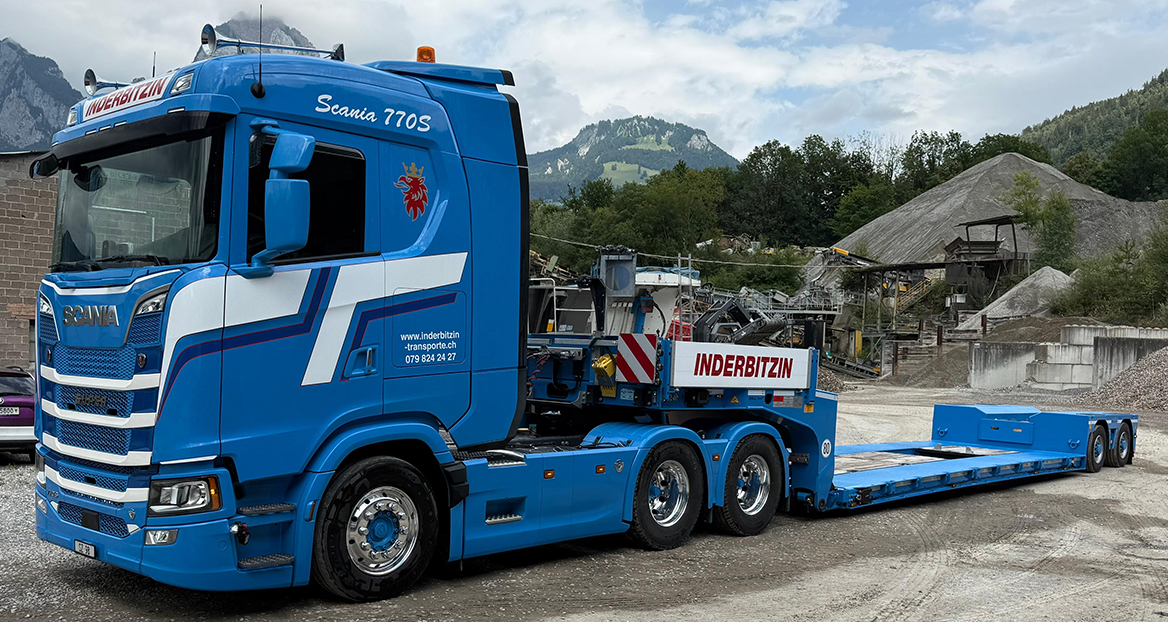 TEKN90429-RESA SCANIA S Normal 6x4 avec remorque porte-engins 2 essieux – Image 1