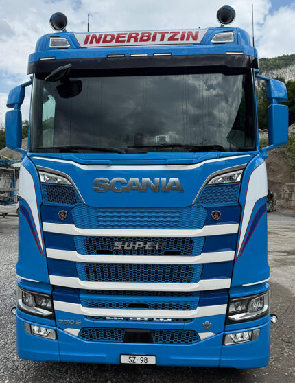 SCANIA S Normal 6x4 avec remorque porte-engins 2 essieux – Image 4