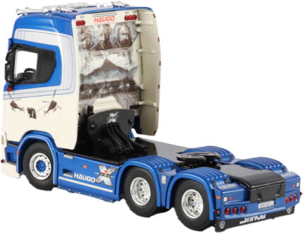 SCANIA S Highline 6x4 avec remorque porte-engins à rampes 3 essieux – Image 5