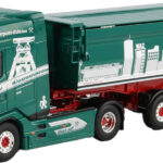 DAF XG 4x2 avec remorque benne 3 essieux