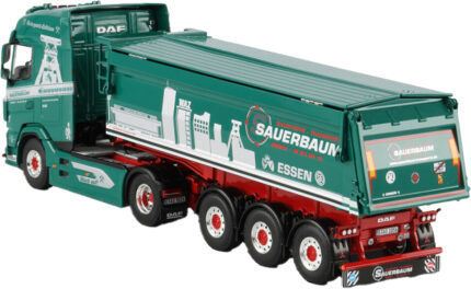DAF XG 4x2 avec remorque benne 3 essieux – Image 4