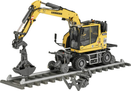 LIEBHERR R45 Pelle sur rail-route