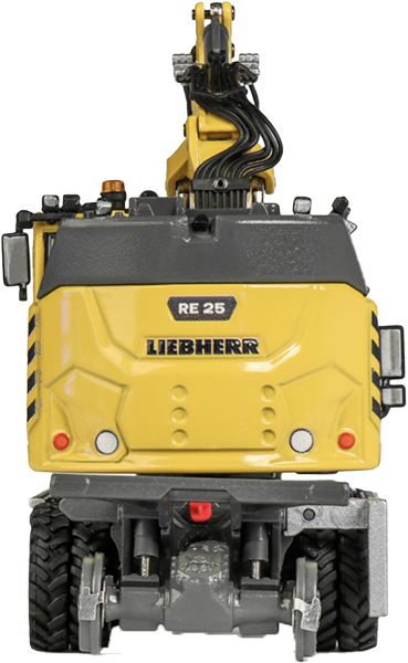 LIEBHERR R45 Pelle sur rail-route – Image 3