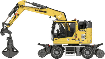 LIEBHERR R45 Pelle sur rail-route – Image 4