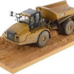 CATERPILLAR 745 Tombereau articulé sur diorama