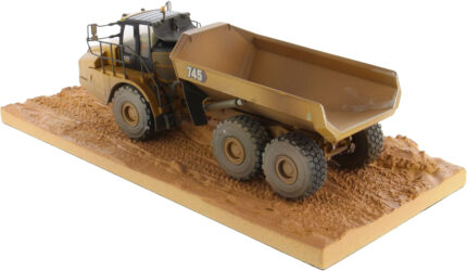 CATERPILLAR 745 Tombereau articulé sur diorama – Image 4