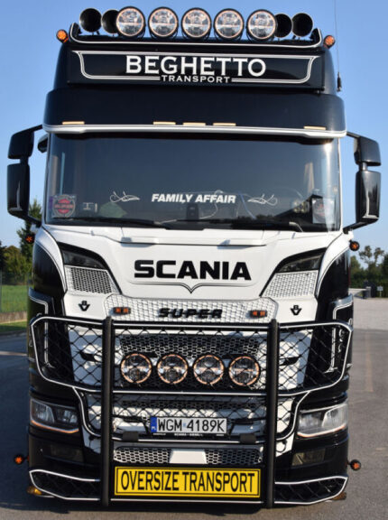 SCANIA S Highline 6x2 avec remorque porte-engins 2 essieux – Image 3