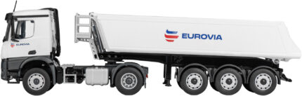 MERCEDES Arocs 4x2 avec benne benne 3 essieux – Image 5
