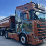 SCANIA S Next Gen 6x4 avec benne 3 essieux