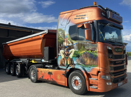 SCANIA S Next Gen 6x4 avec benne 3 essieux – Image 3