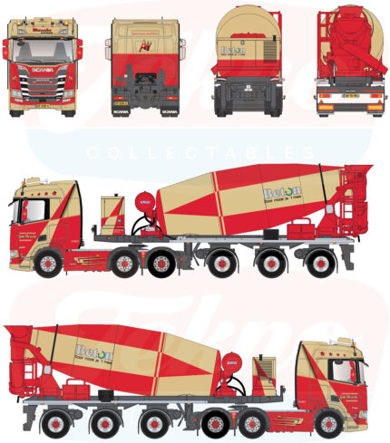 SCANIA 5 Next Gen 6x2 avec malaxeur 3 essieux – Image 4
