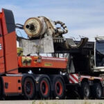 VOLVO FH5 Globetrotter XL 8x4 avec remorque porte-engins 2+5 essieux
