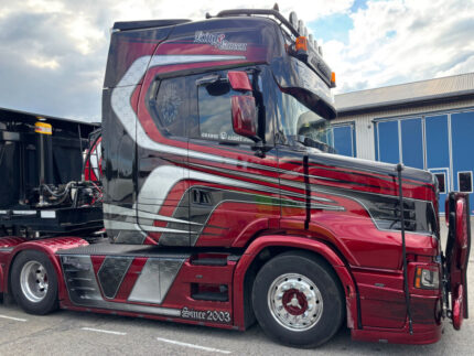 SCANIA T VLASTUIN 6x2 avec benne 3 essieux – Image 3