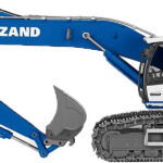 LIEBHERR R945 Pelle sur chenilles à bras long