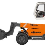 SENNEBOGEN 355E Chargeur télescopique communal