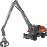 ATLAS 350MH Pelle de manutention sur roues
