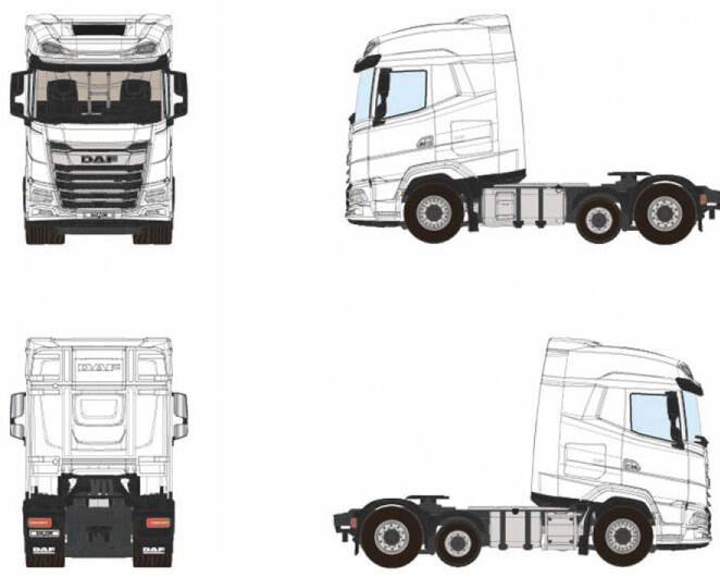 WSI03-2066-RESA DAF XG 6x2 blanc – Image 1