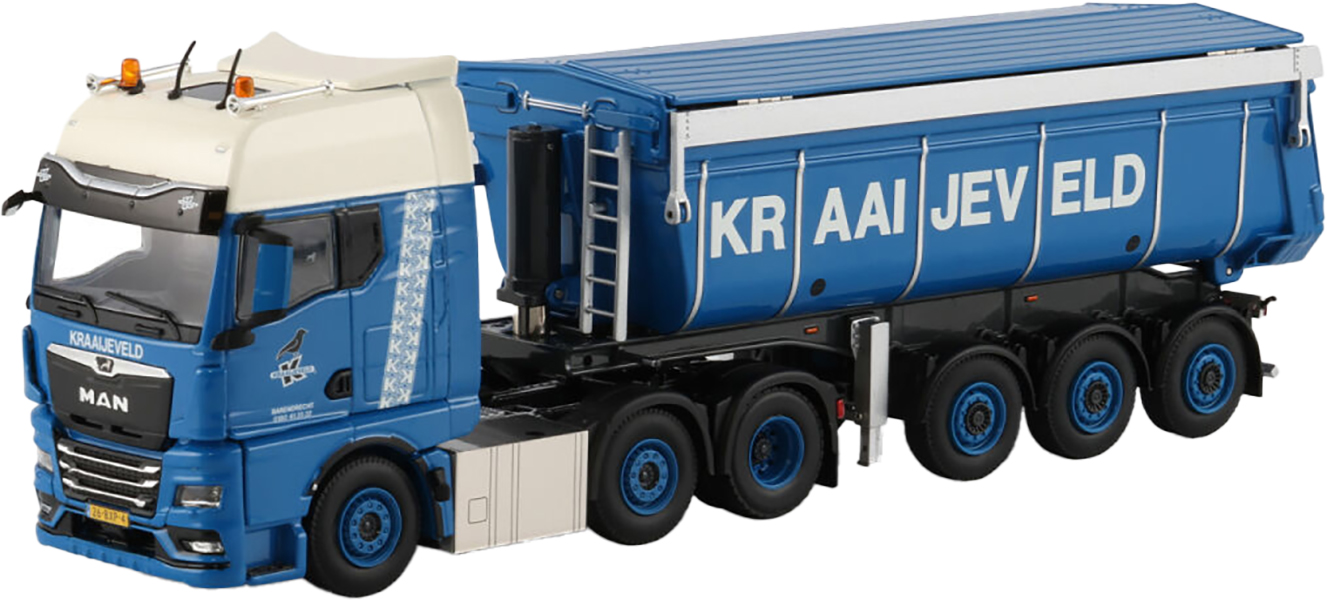 WSI01-5036 MAN TGX GX 6x2 avec benne 3 essieux – Image 1