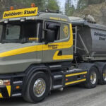 SCANIA T 6x4 avec remorque benne 2 essieux