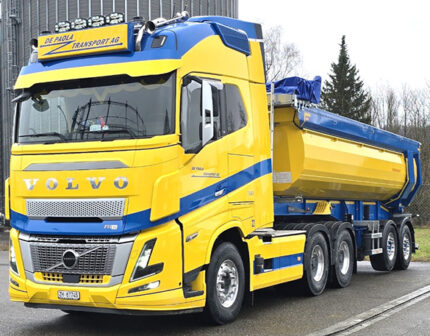 VOLVO FH Aero globetrotter 6x4 avec benne 2 essieux – Image 3