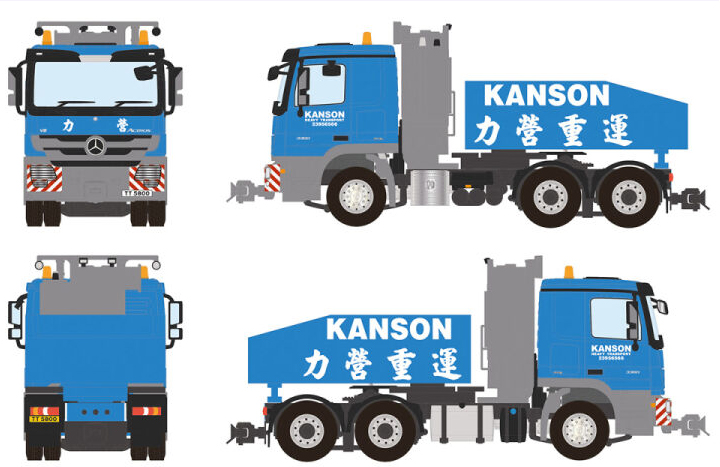 WSI01-5313-RESA MERCEDES Actros MP3 6x4 ballast – Image 1