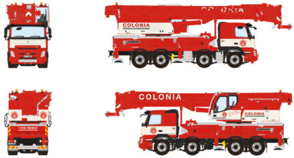 LIEBHERR LTF1060-4.1 sur porteur VOLVO FMX Sleeper Cab 8x4 – Image 4