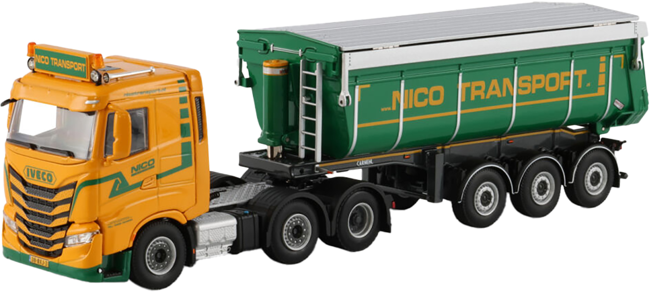 WSI01-4953 IVECO S-Way AS Low 6x2 avec benne 3 essieux – Image 1