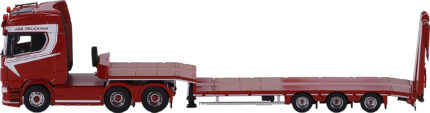 SCANIA S Highine 6x2 avec remorque porte-engins à rampes 3 essieux – Image 3