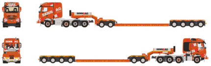 MERCEDES Arocs GigaSpace 8x6 avec remorque porte-engins 2+4 essieux – Image 3