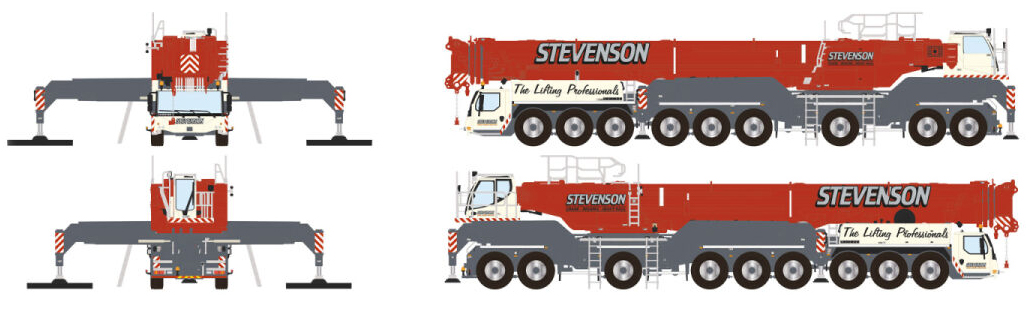 WSI51-2201-RESA LIEBHERR LTM1750-9.1 Grue mobile 9 essieux – Image 1