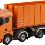 MAN TGX GM 8x2 porteur Ampliroll avec conteiner 40m3 orange