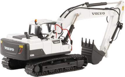 VOLVO EC220D Pelle sur chenilles blanche – Image 3